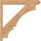 Ekena Millwork Balboa Arts & Crafts Smooth Outlooker, Western Red Cedar, 5 1/2"W x 34"D x 34"H OUT06X34X34BOA03SWR - alternate 4